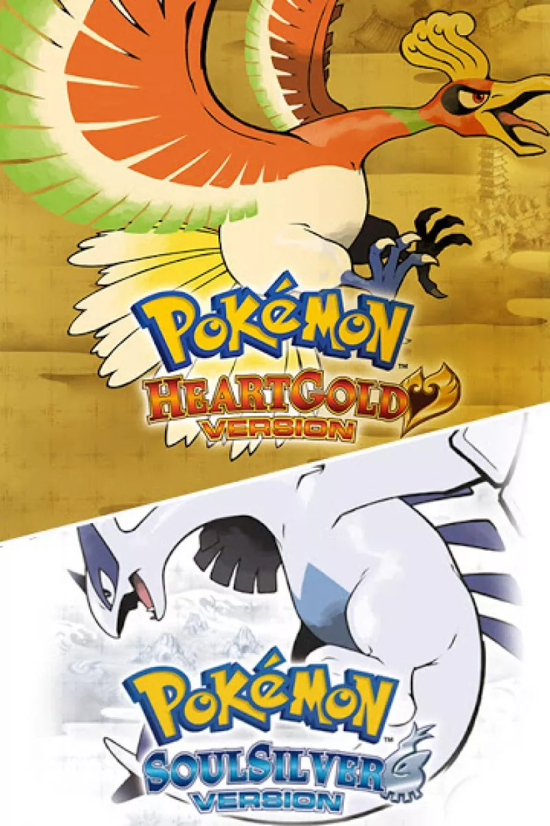 Pokémon HeartGold and SoulSilver game cover