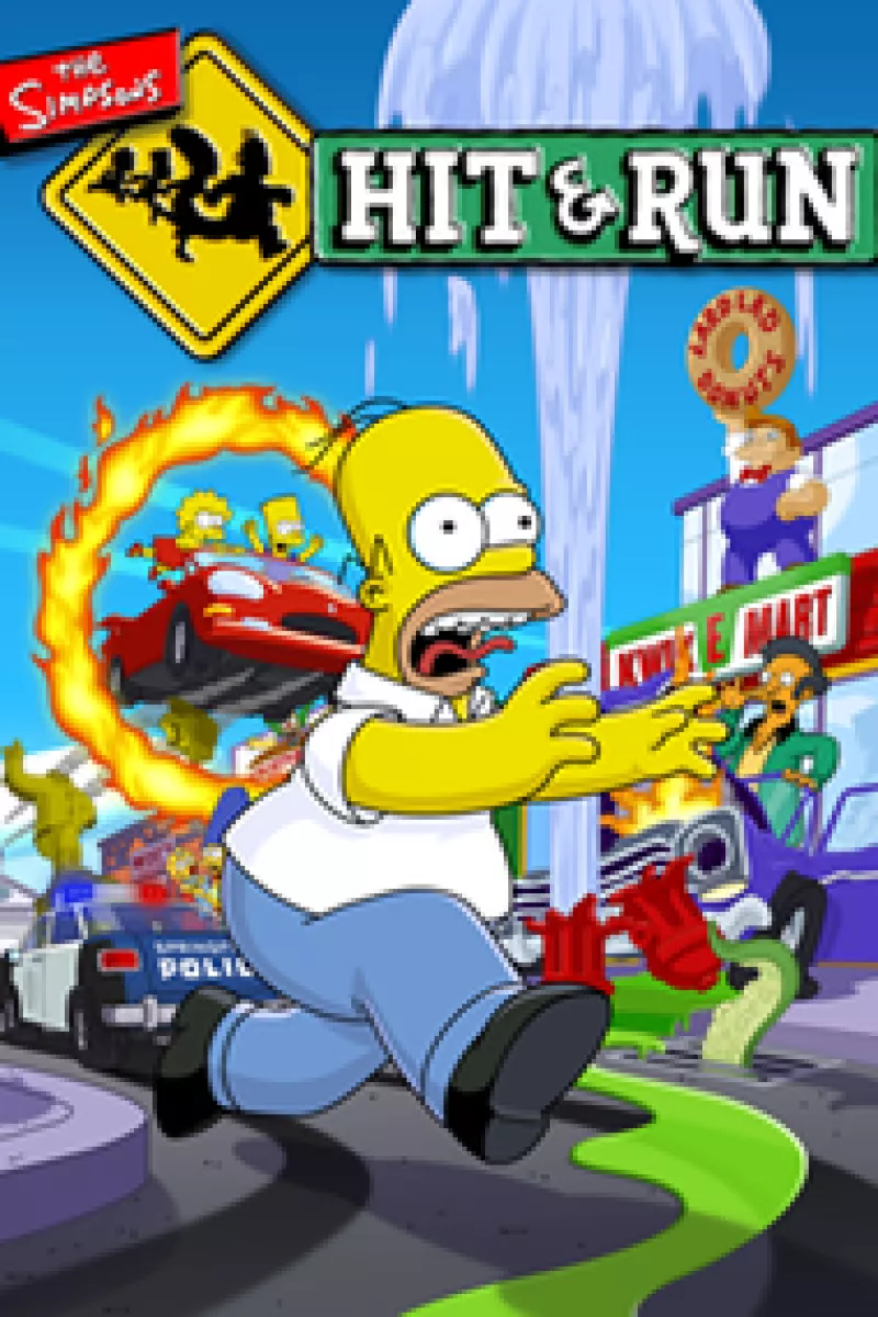 The Simpsons: Hit & Run game cover