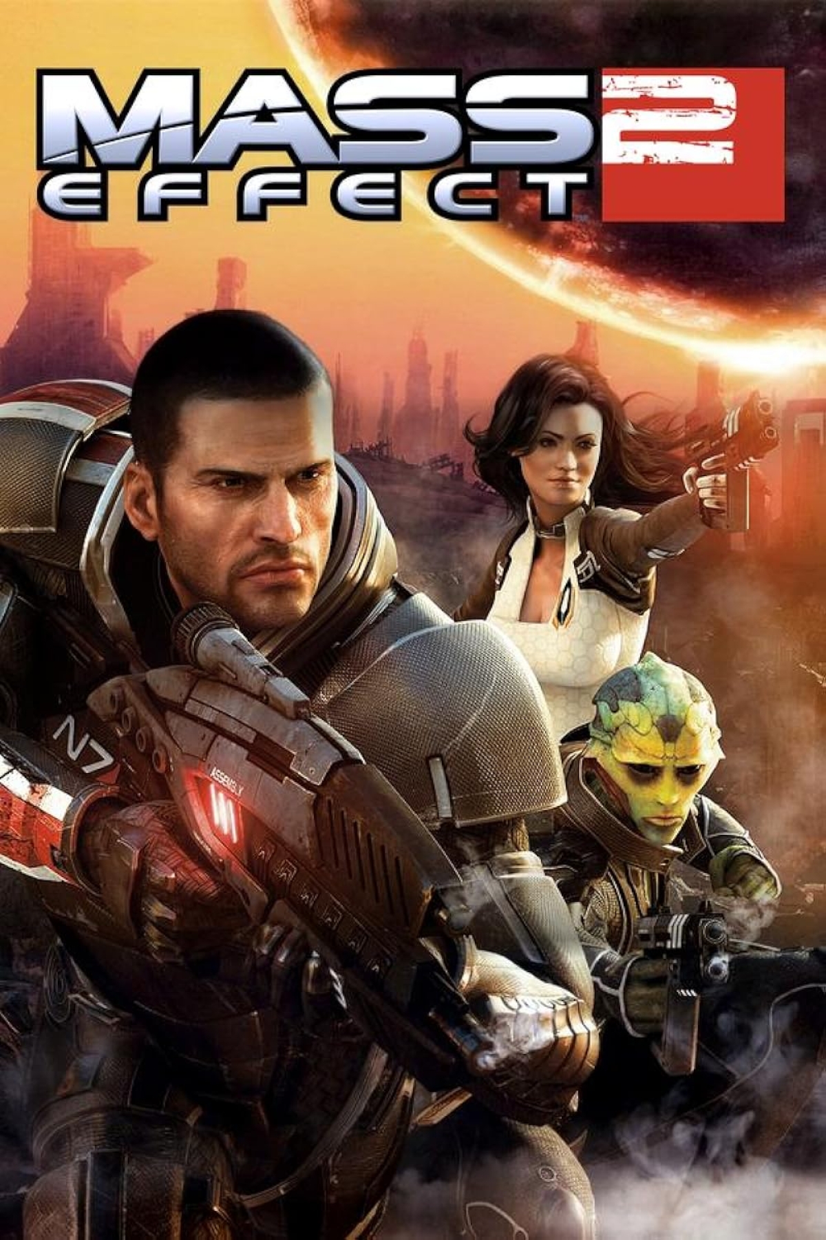 Mass Effect 2 game cover