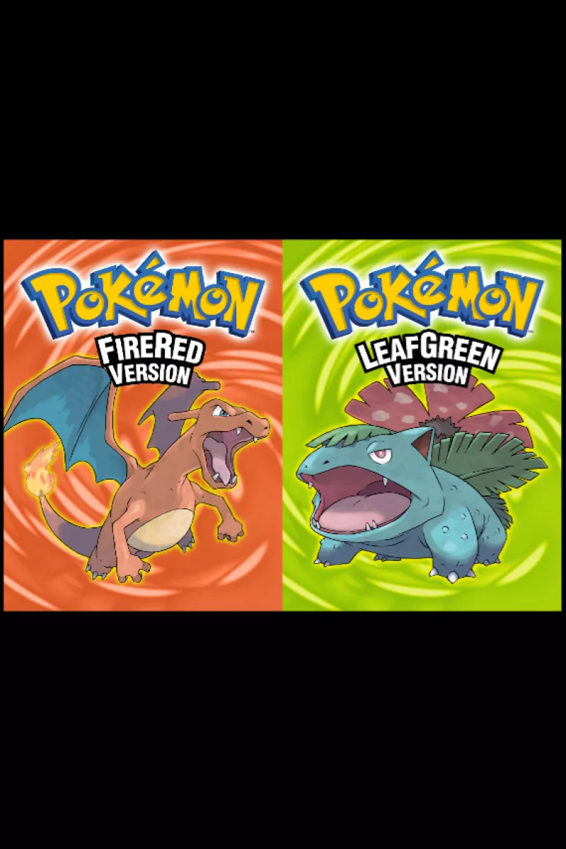 Pokémon FireRed and LeafGreen game cover