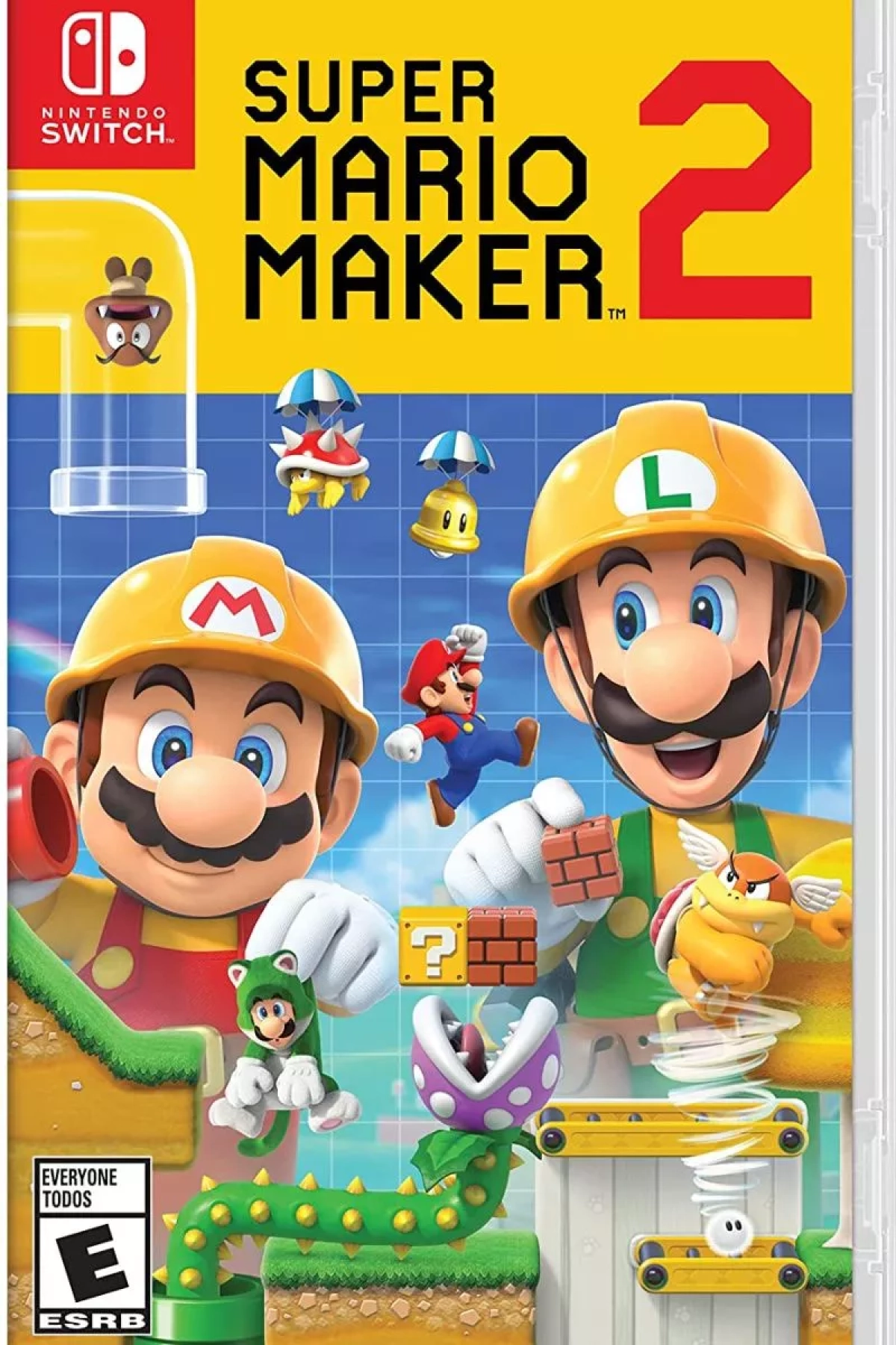 Super Mario Maker 2 game cover