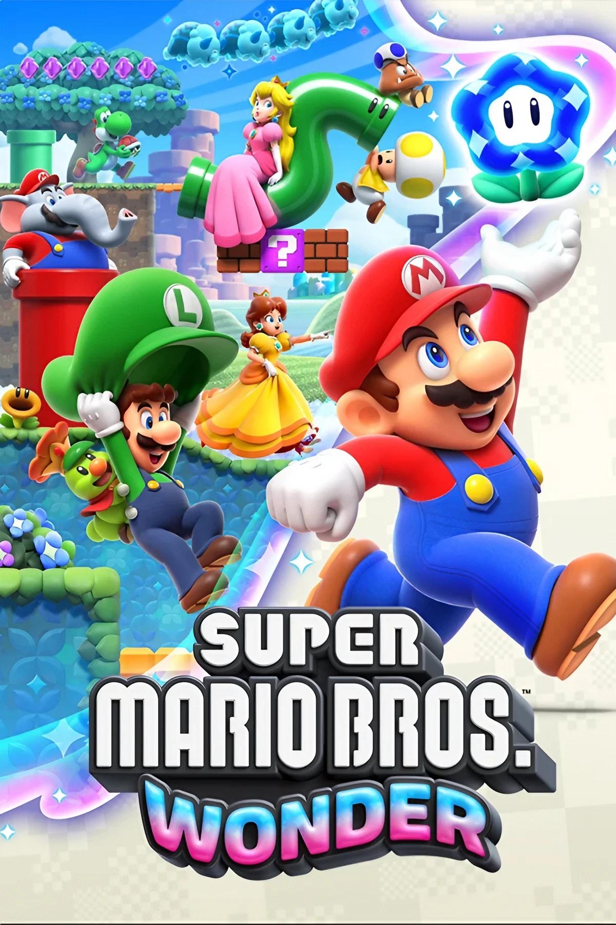 Super Mario Bros. Wonder game cover