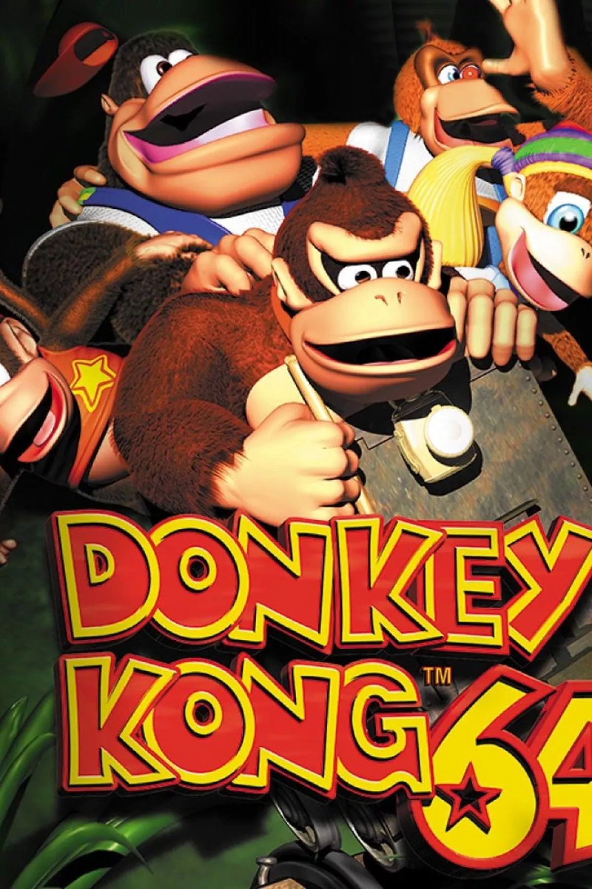 Donkey Kong 64 game cover