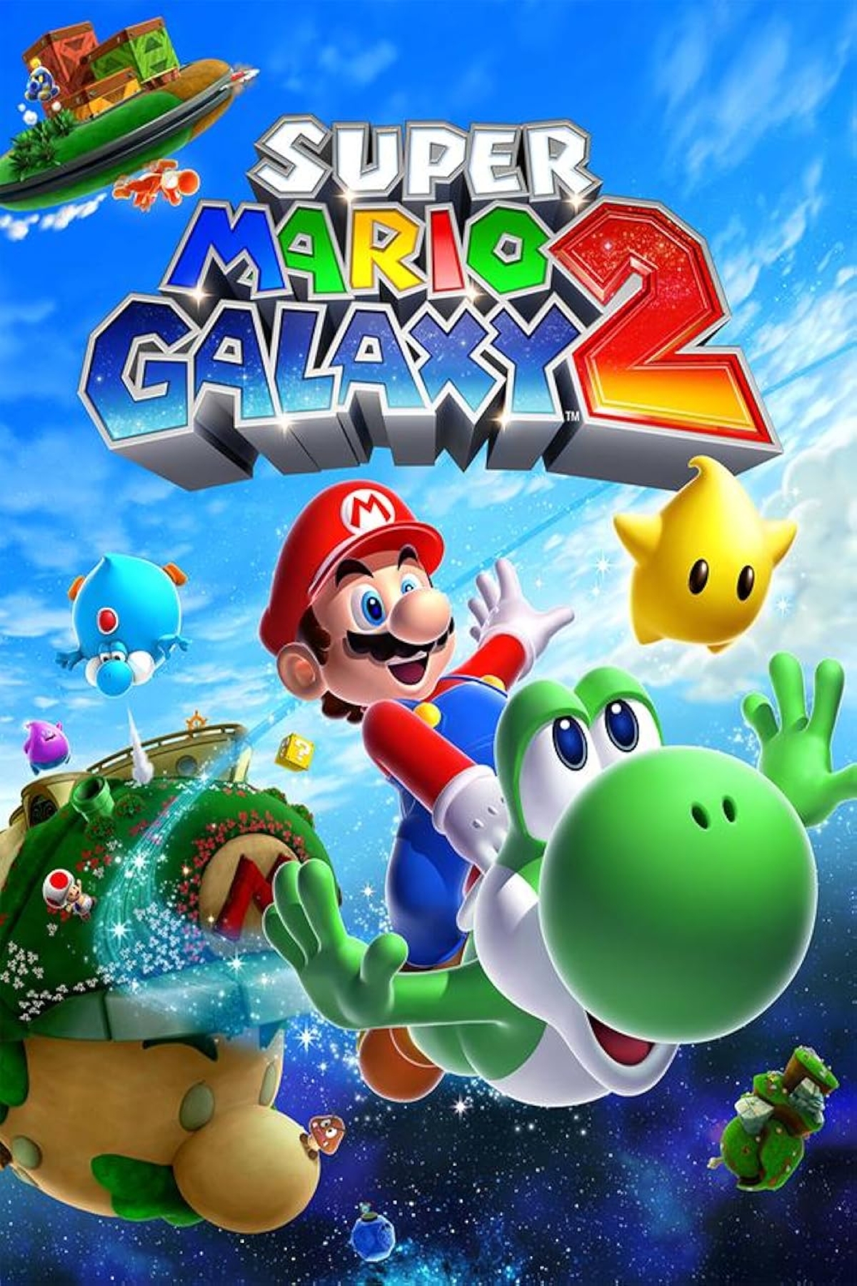 Super Mario Galaxy 2 game cover