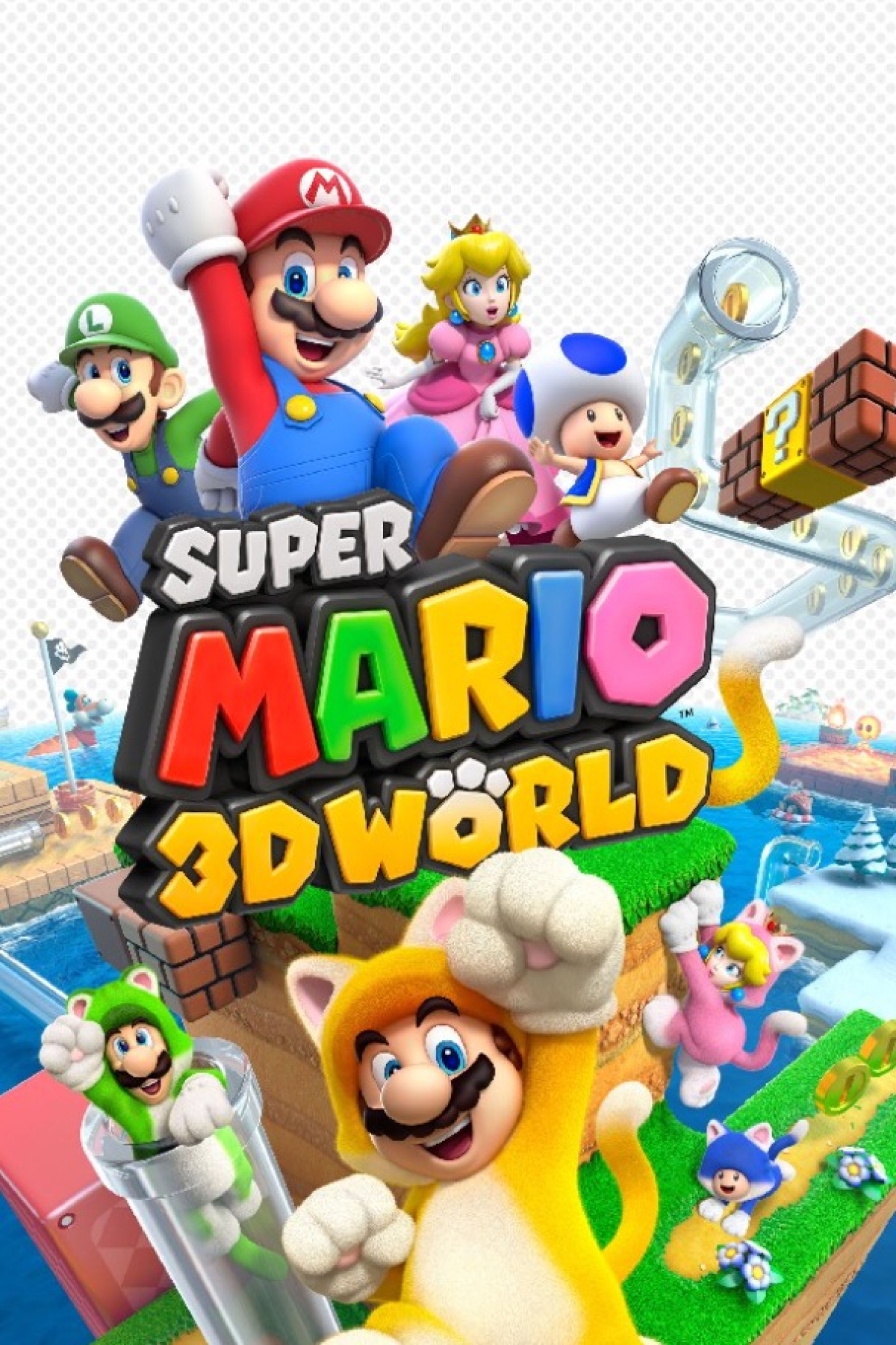 Super Mario 3D World game cover