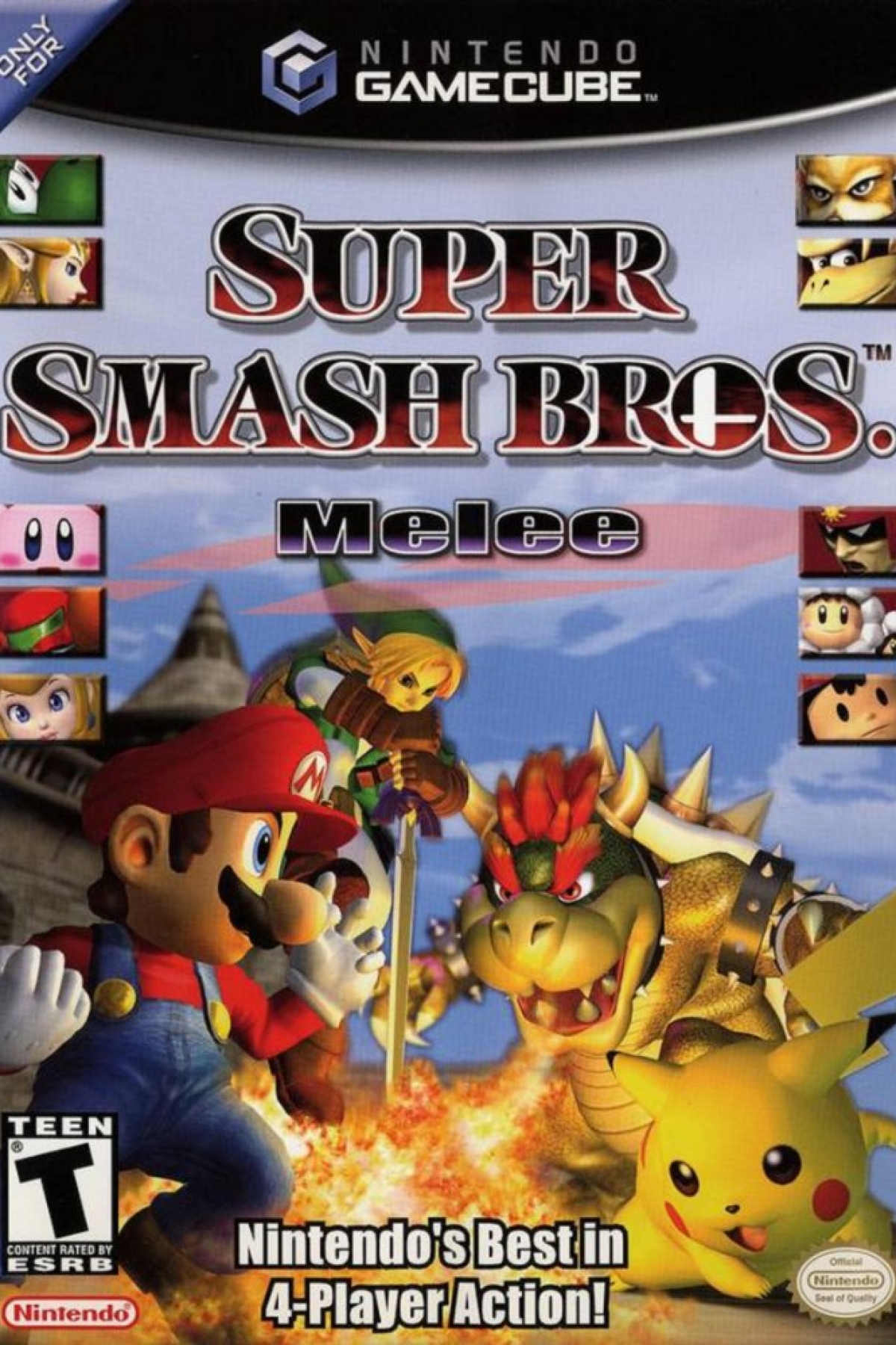 Super Smash Bros. Melee game cover