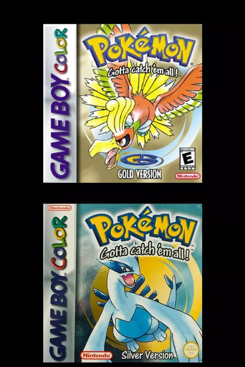 Pokémon Gold and Silver game cover