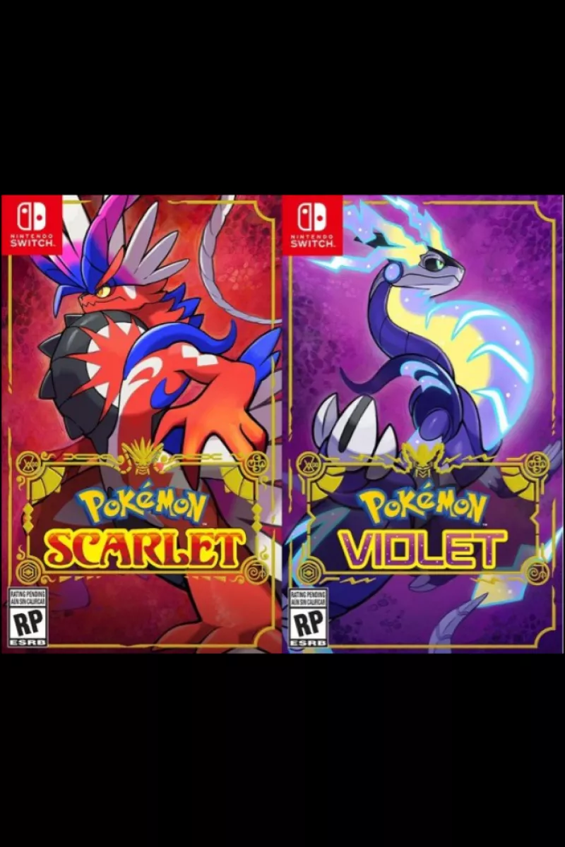 Pokémon Scarlet and Violet game cover