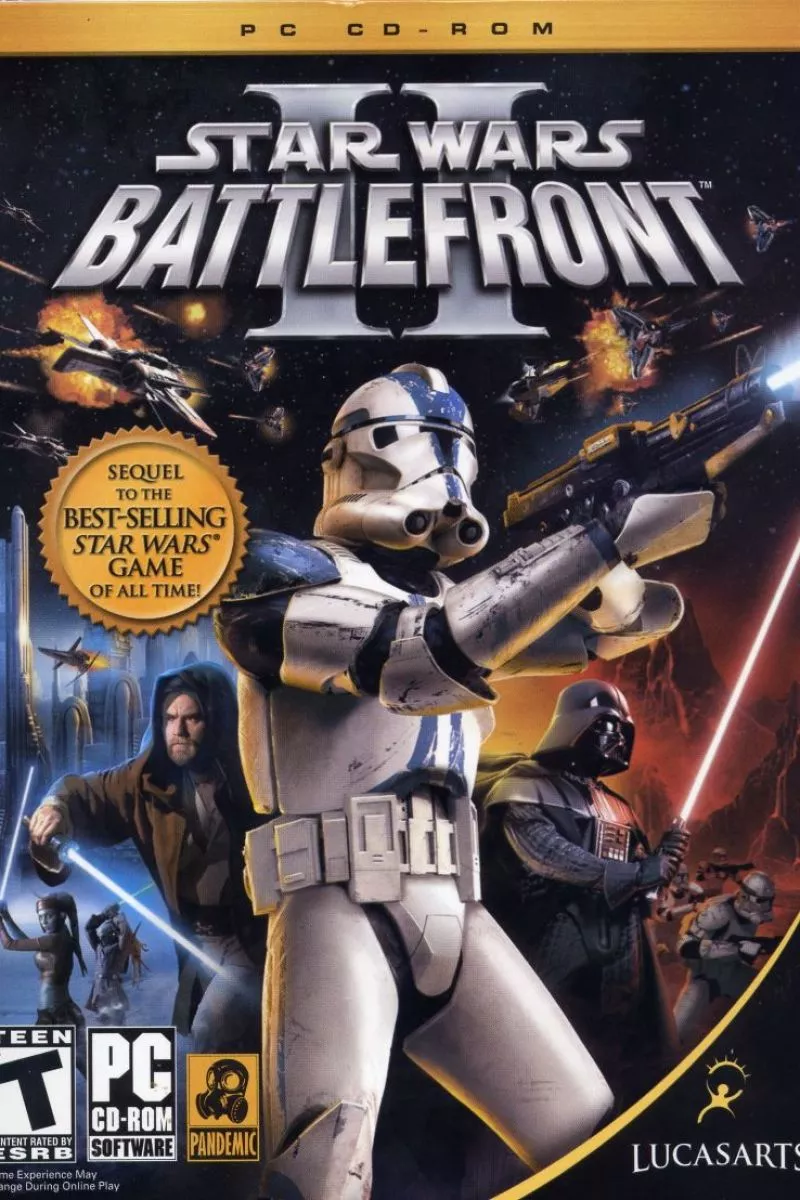 Star Wars: Battlefront II (2005) game cover