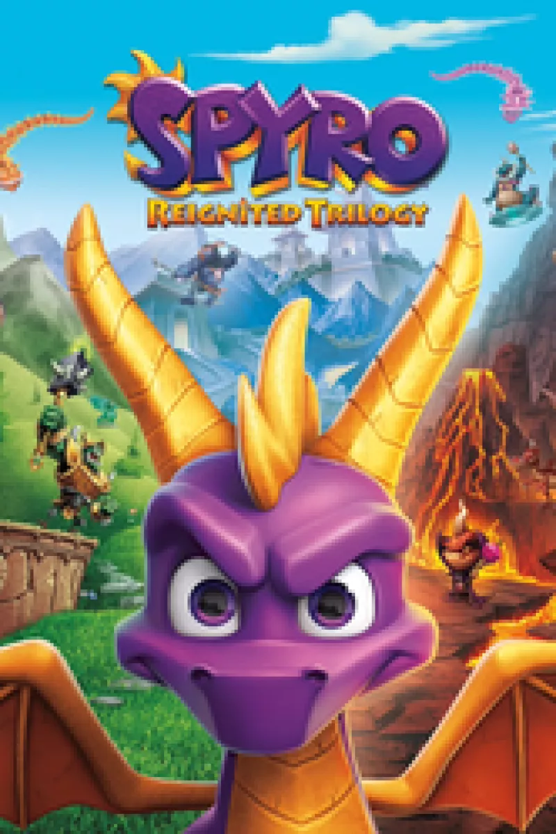 Spyro Reignited Trilogy game cover