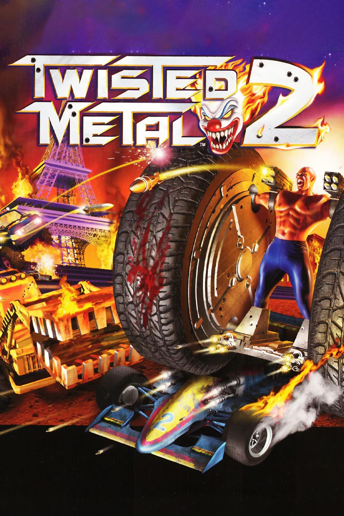 Twisted Metal 2 game cover