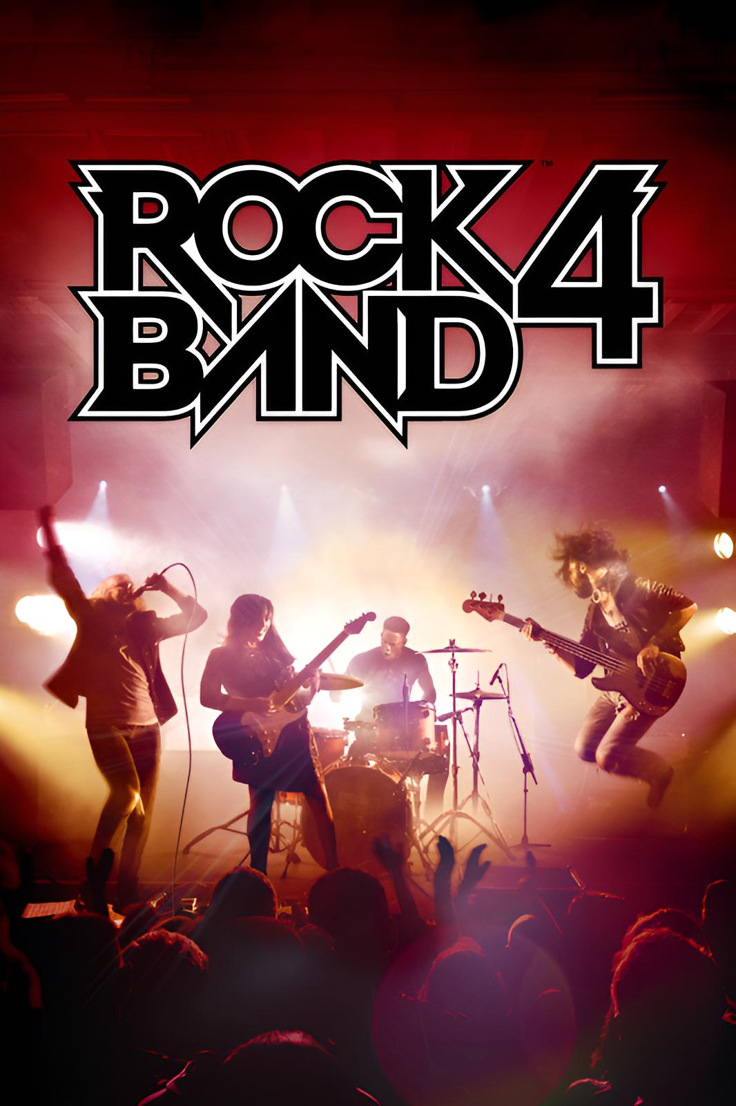 Rock Band 4 game cover