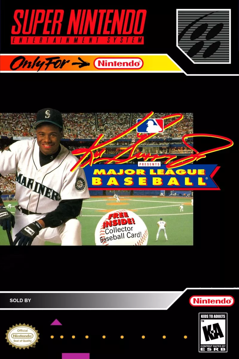 Ken Griffey Jr. Presents Major League Baseball game cover