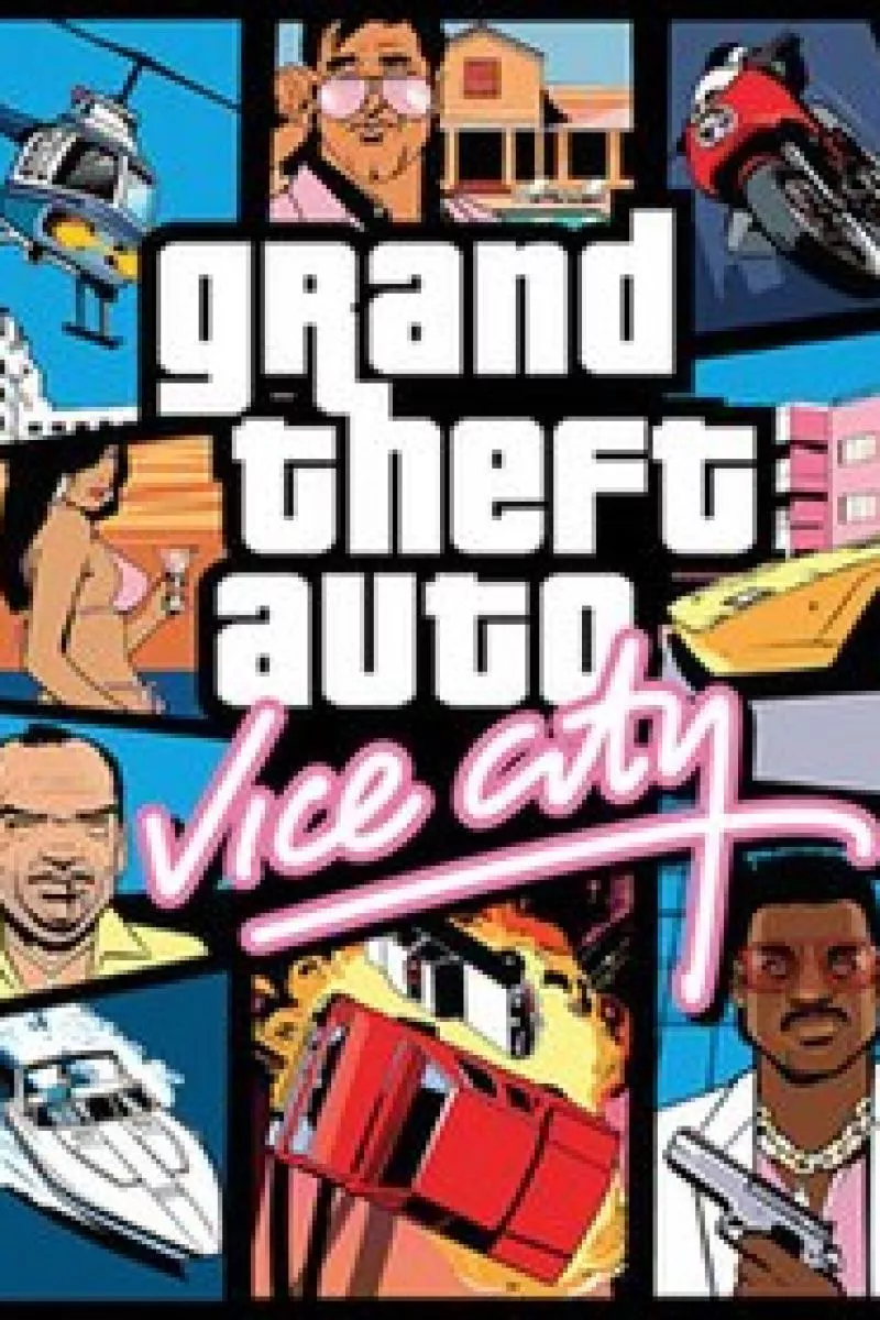 Grand Theft Auto: Vice City game cover