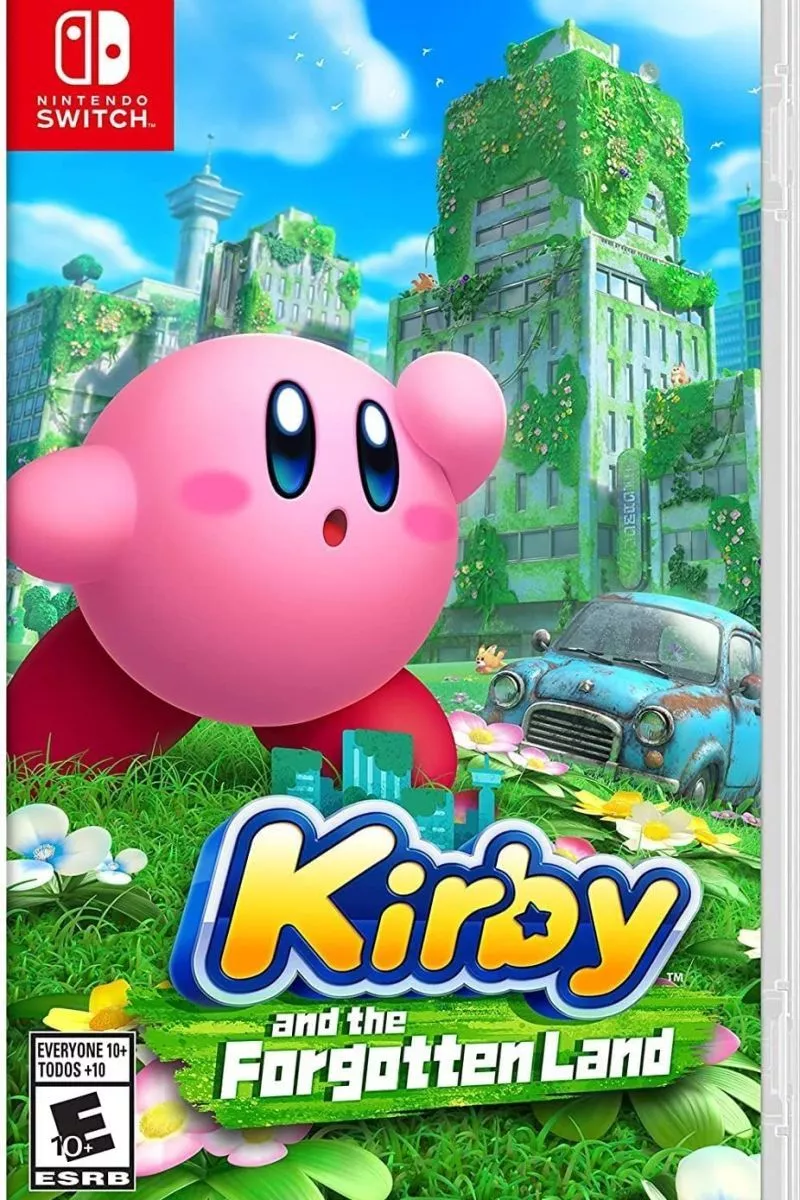 Kirby and the Forgotten Land game cover