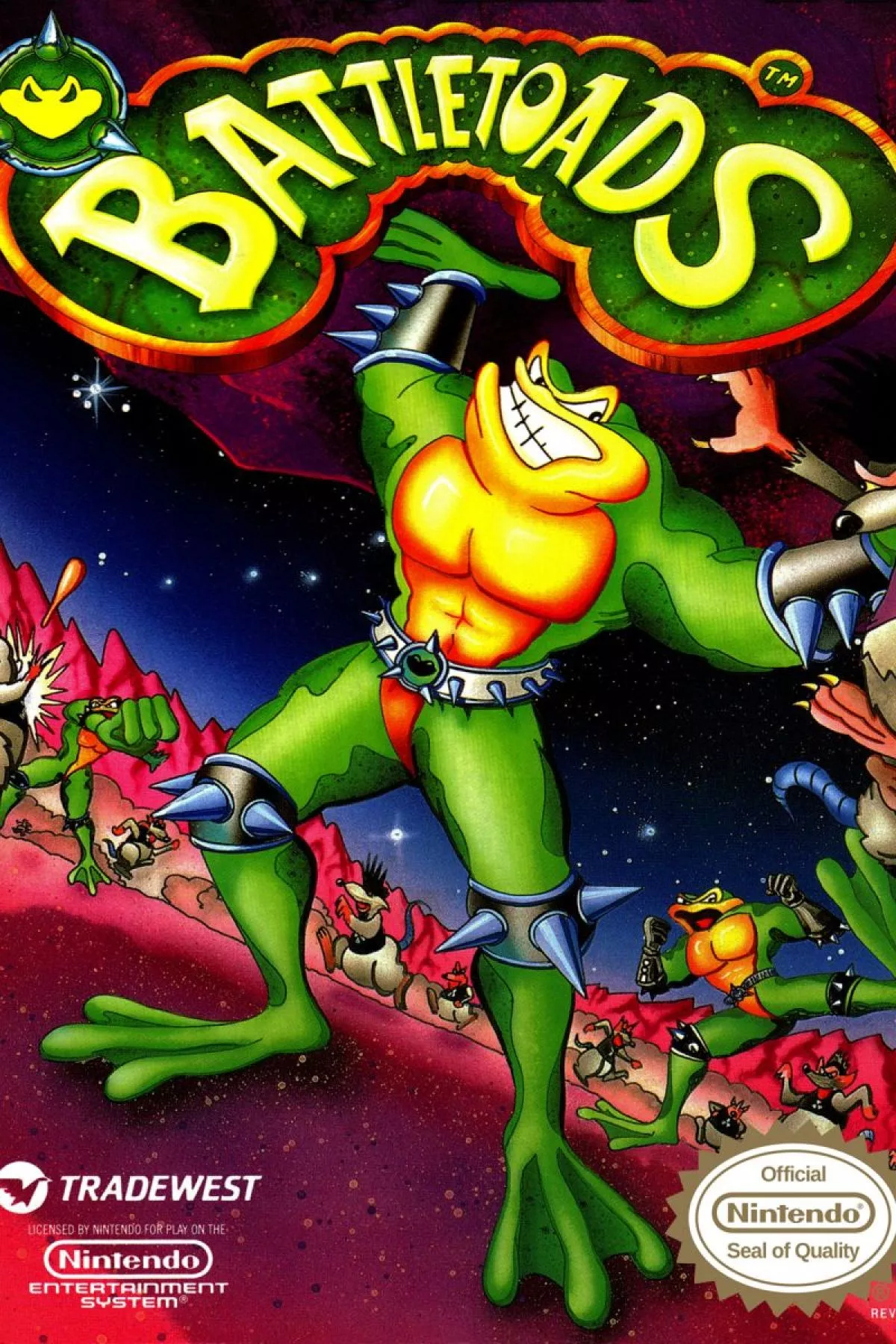 Battletoads game cover