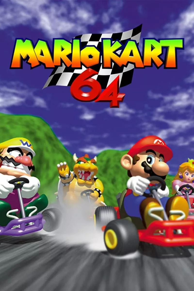 Mario Kart 64 game cover