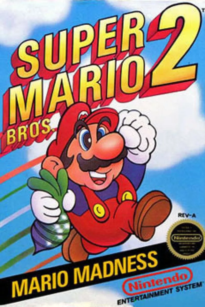Super Mario Bros. 2 game cover