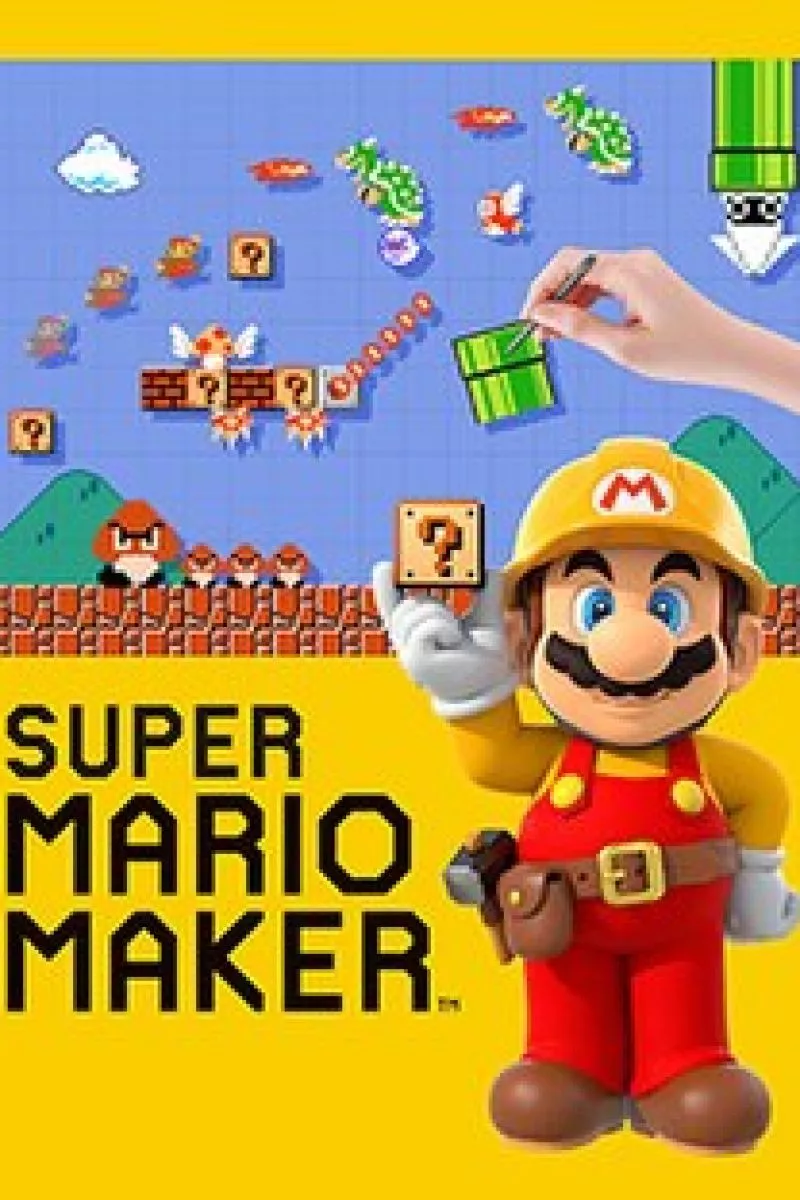 Super Mario Maker game cover