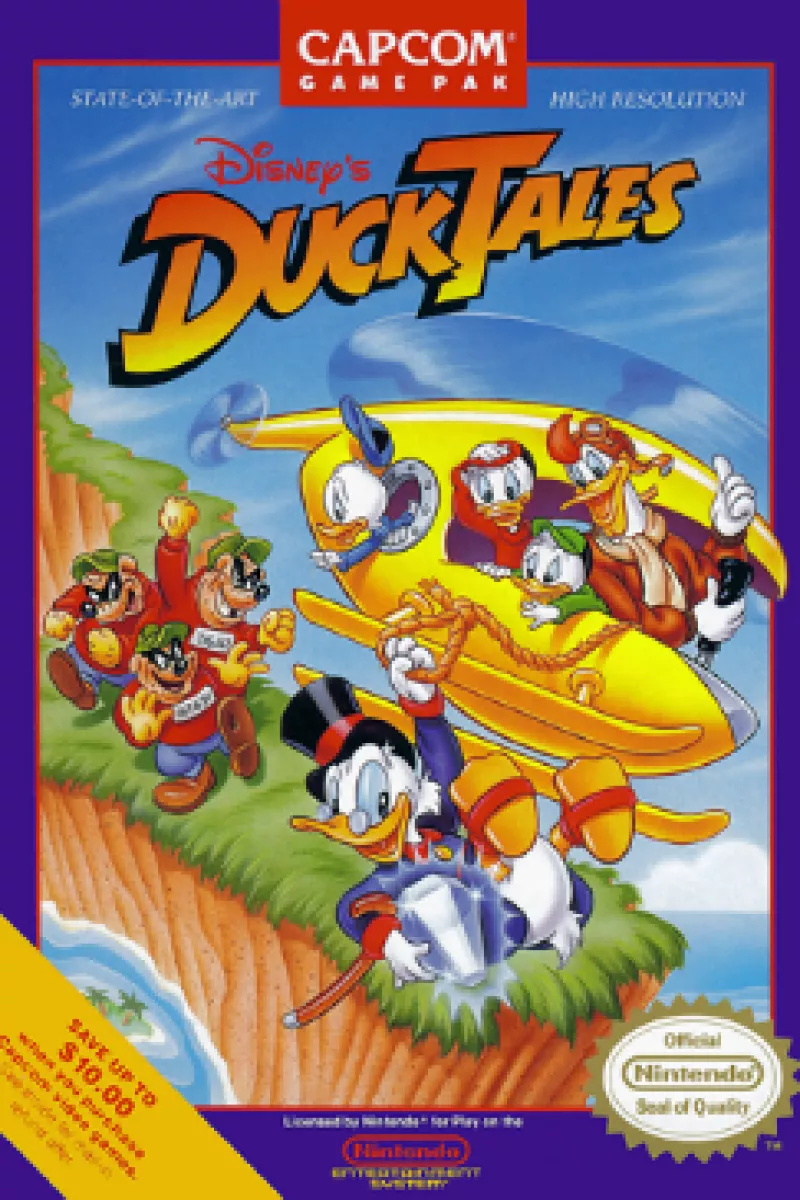 DuckTales game cover