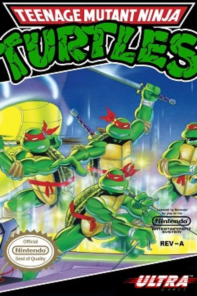 Teenage Mutant Ninja Turtles game cover