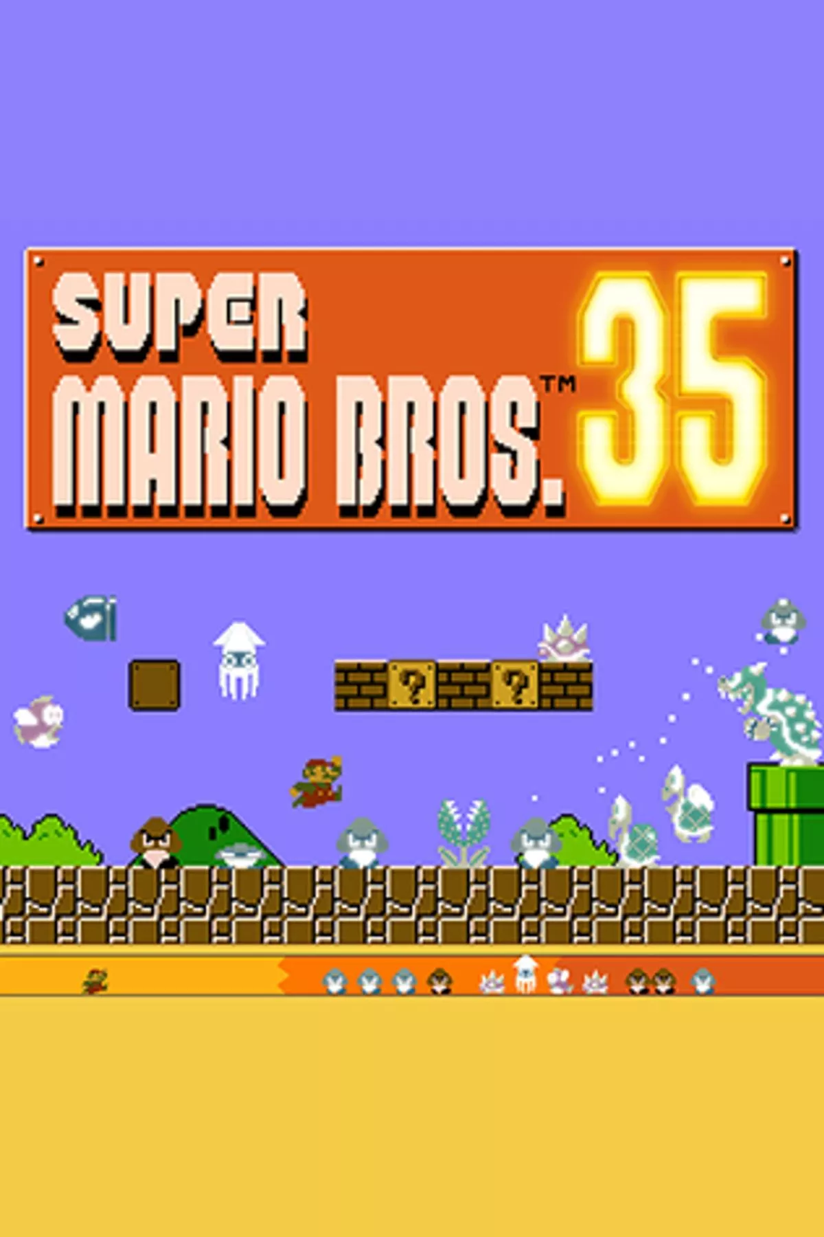 Super Mario Bros. 35 game cover