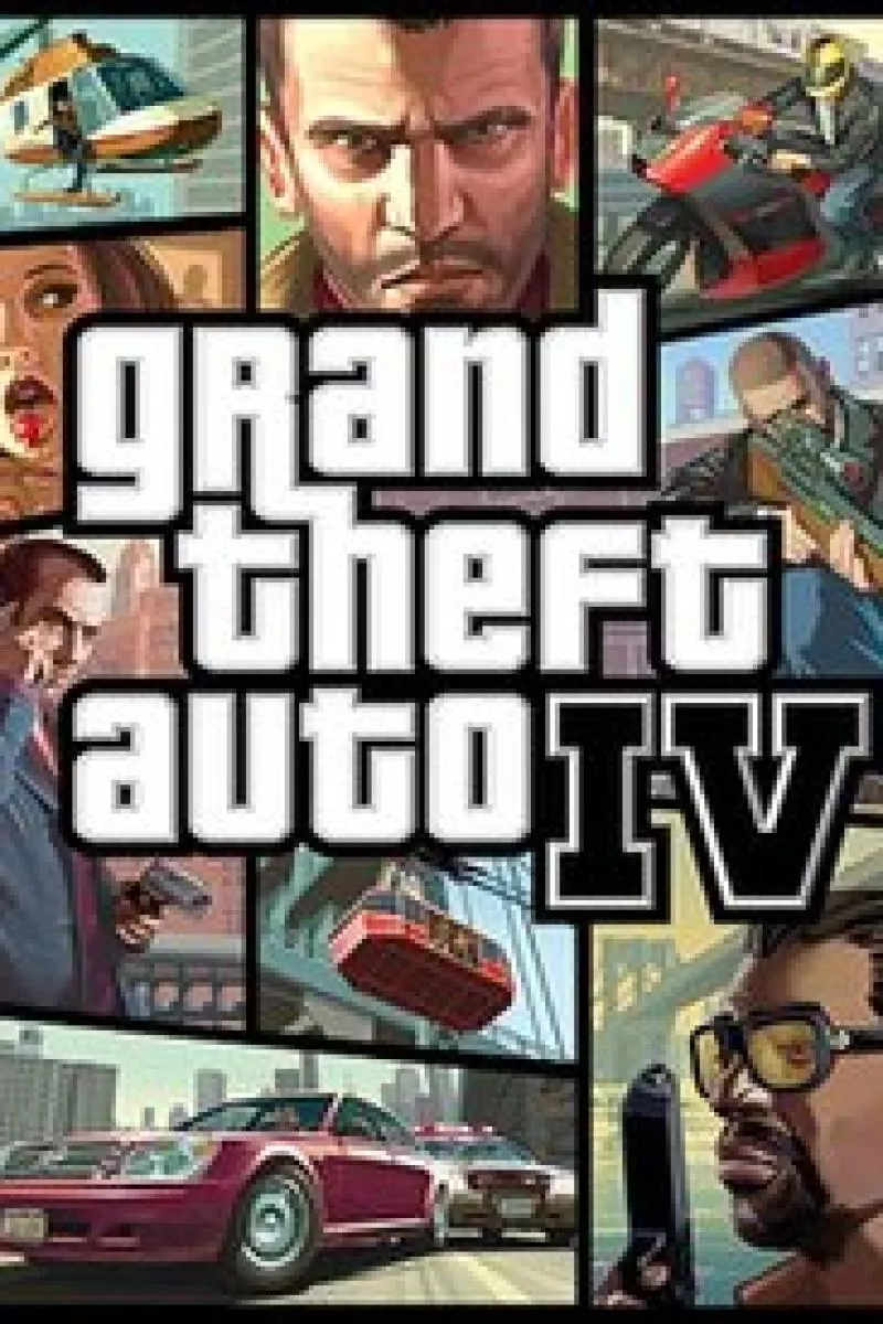 Grand Theft Auto IV game cover