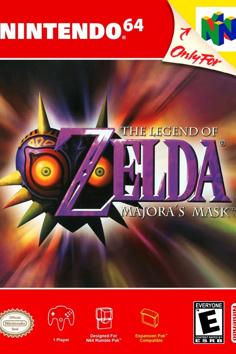 The Legend of Zelda: Majora's Mask game cover