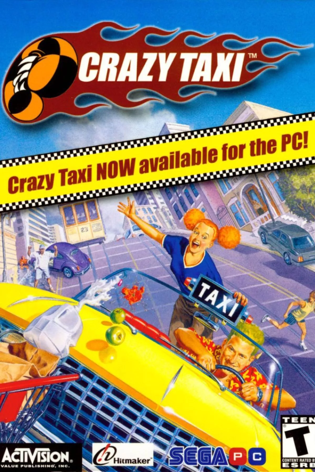 Crazy Taxi game cover