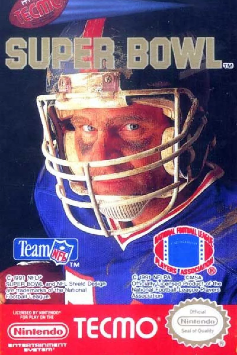 Tecmo Super Bowl game cover