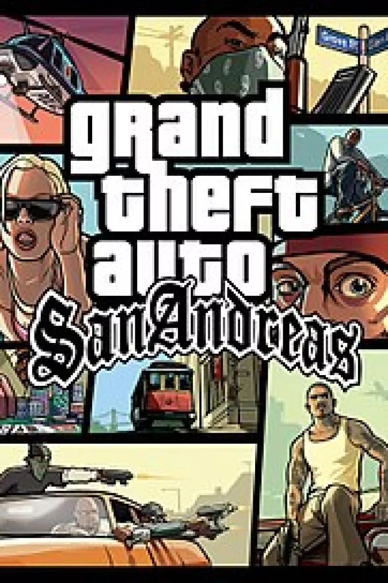 Grand Theft Auto: San Andreas game cover
