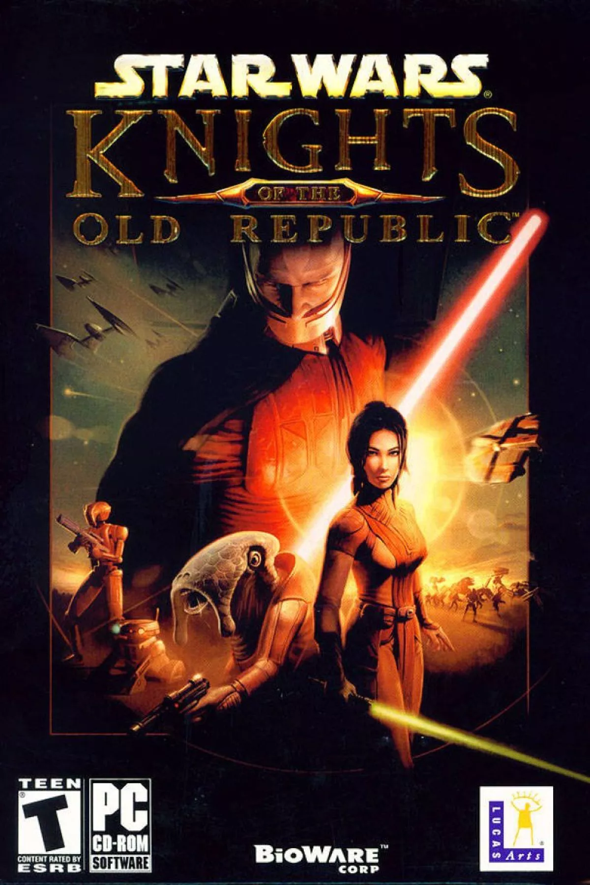 Star Wars: Knights of the Old Republic game cover