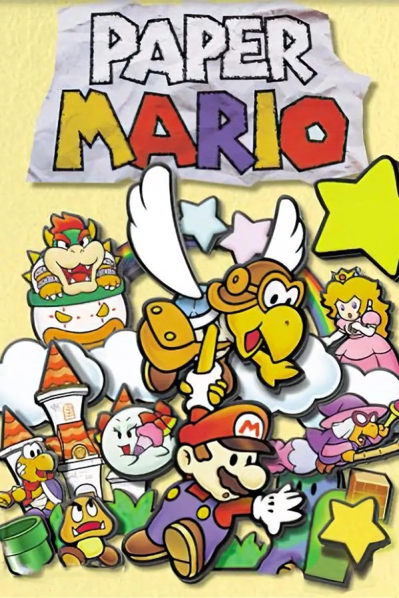 Paper Mario game cover
