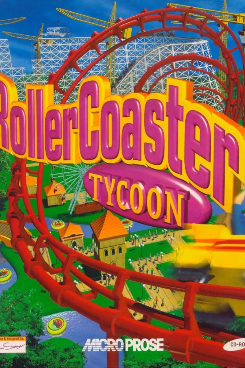 RollerCoaster Tycoon game cover