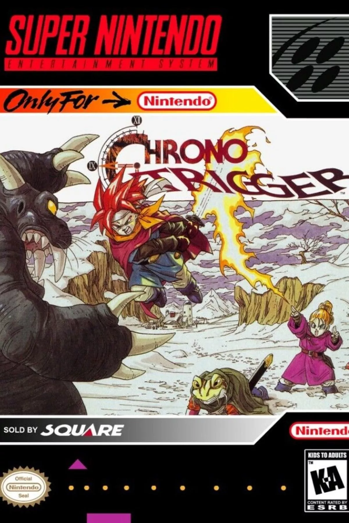 Chrono Trigger game cover