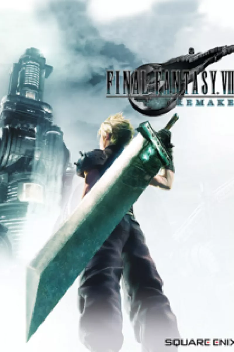 Final Fantasy VII Remake game cover