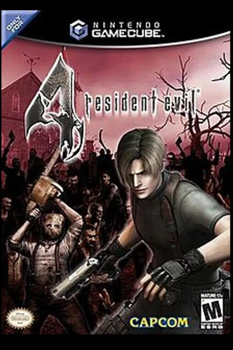 Resident Evil 4 game cover
