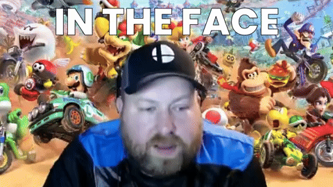 In the face! Shot 