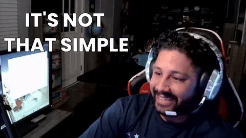 It's not that simple its not that simple