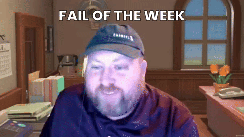 Fail of the week or this is the clip of all time fall or all time clip of the week or fail